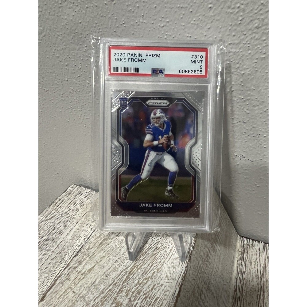 Jake Fromm 2020 Panini Prizm #310 Rookie RC PSA 9 MINT Bills Georgia QB